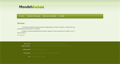 Desktop Screenshot of handel-wschod.com